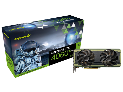 Manli GeForce RTX™ 4060 Ti 星云 8GB(M2546+N719)